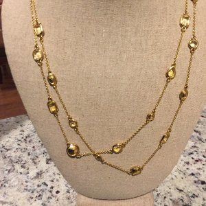 STELLA & DOT GOLD NECKLACE